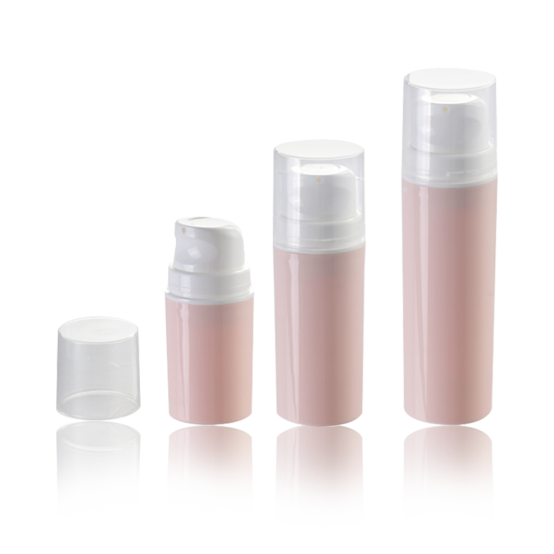 15ML 30ML 50ML PP スナップオンエアレスボトルトラベルサイズディスペンサー HS-011