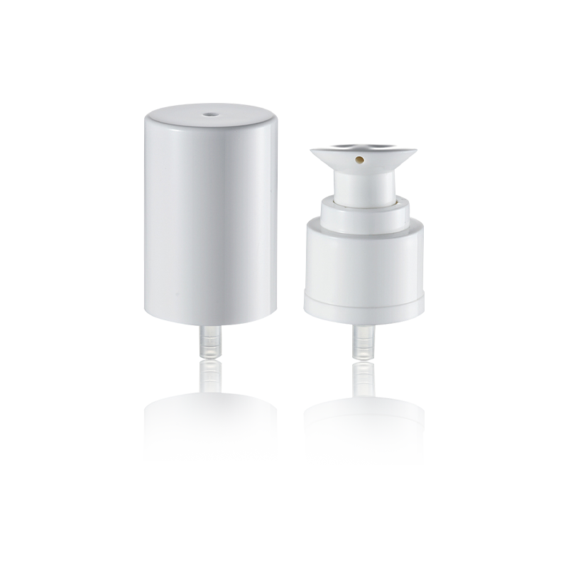 エレガントな白いスプレー化粧品ポンプヘッド液体ディストリビューター-HY24A-51